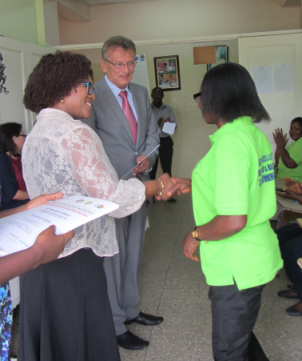 GERMAN AMBASSADOR VISITS GSDI IN ACCRA