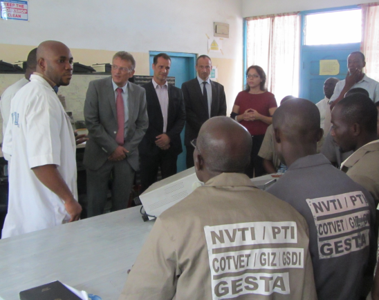 GERMAN AMBASSADOR VISITS GSDI IN ACCRA