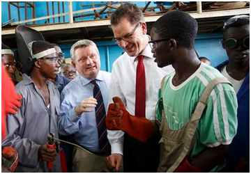 GERMAN MINISTERS LOOKING INTO TECHNICAL VOCATIONAL EDUCATION